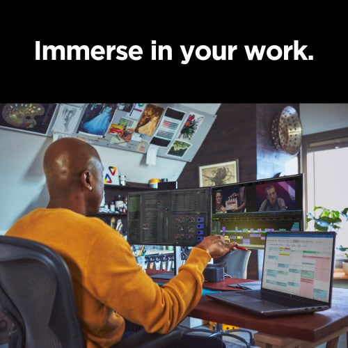 HP ZBook Fury G11 Intel® Core™ i9 i9-14900HX Mobile workstation 40.6 cm (16") WQUXGA 32 GB DDR5-SDRAM 1 TB SSD NVIDIA RTX 3500 Ada Wi-Fi 7 (802.11be) Windows 11 Pro AI Workstation, AI PC Grey