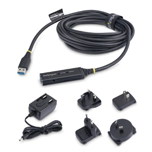 StarTech.com 5m USB 3.0 Active Extension Cable - M/F
