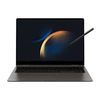Samsung Galaxy Book3 360 Enterprise Edition Intel® Core™ i5 i5-1340P Hybrid (2-in-1) 40.6 cm (16") Touchscreen WQXGA+ 16 GB LPDDR5-SDRAM 512 GB SSD Wi-Fi 6E (802.11ax) Windows 11 Pro Graphite