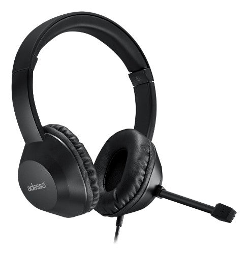 Adesso Xtream P7 Headset Wired Head-band Calls/Music USB Type-A Black