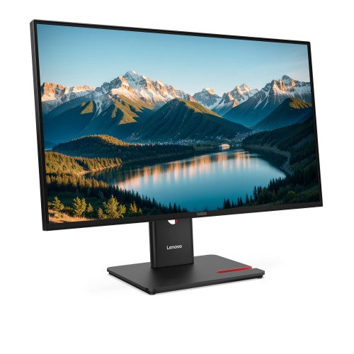 Lenovo ThinkVision T27Q-40 LED display 68.6 cm (27") 2560 x 1440 pixels Wide Quad HD Black