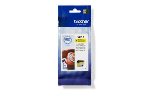 Brother LC-427Y Ink cartridge yellow, 1.5K pages ISO/IEC 24711 for Brother MFC-J 5955
