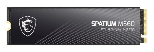 MSI Spatium M560 PCIE 5.0 NVME M.2 2 TB PCI Express 5.0 3D NAND