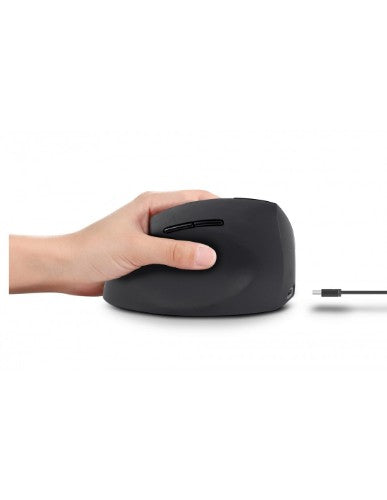 Urban Factory ERGO NEXT VERTICAL 2.4GHZ WIRELESS USB-A & USB-C ERGONOMIC MOUSE FOR LEFT HANDED