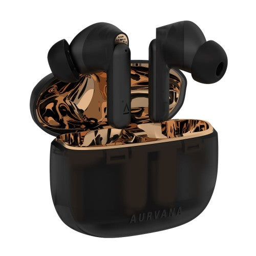 Creative Labs Aurvana Ace 2 Headset True Wireless Stereo (TWS) In-ear Calls/Music/Sport/Everyday USB Type-C Bluetooth Black, Copper