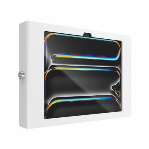 Compulocks iPad Pro M4 & M5 11", Apex Secured Enclosure Wall Mount - White