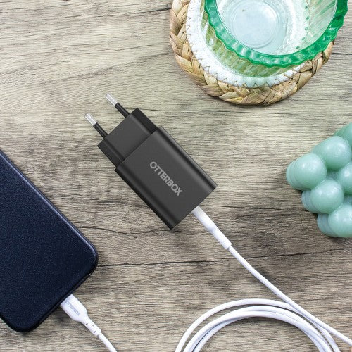 OtterBox Standard EU Wall Charger 30W - 1X USB-C 30W USB-PD Black