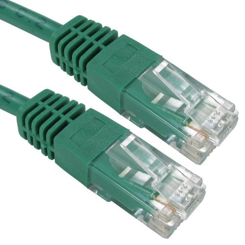 Cables Direct URT-600G networking cable Green 0.5 m Cat5e U/UTP (UTP)
