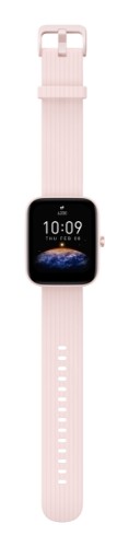 Amazfit Bip 3 Pro 4.29 cm (1.69") TFT 44 mm Digital 240 x 280 pixels Touchscreen Pink GPS (satellite)
