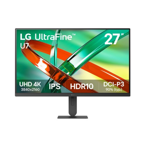 LG UltraFine 27U710B 27" IPS 4K UHD Height-Adjustable Monitor