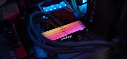 Kingston Technology FURY Beast 32GB 3200MT/s DDR4 CL16 DIMM (Kit of 2) RGB