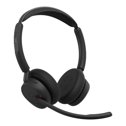 Jabra Evolve3 45 MS - USB-A with Dongle - Stereo (Charging Stand)