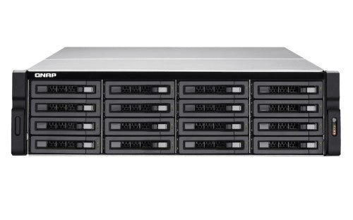 QNAP TS-EC1680U R2 NAS Rack (3U) Intel® Xeon® E3 V3 Family E3-1246V3 4 GB DDR3 QNAP Turbo System Aluminium, Black