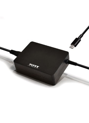 Port Designs 900098-UK power adapter/inverter Indoor 90 W Black