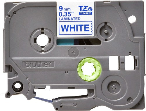 Brother TZE-223 DirectLabel blue on white Laminat 9mm x 8m for Brother P-Touch TZ 3.5-18mm/6-12mm/6-18mm/6-24mm/6-36mm
