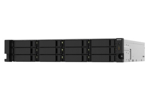 QNAP TS-1232PXU-RP NAS Rack (2U) Annapurna Labs AL324 4 GB DDR4 0 TB QNAP QTS Black