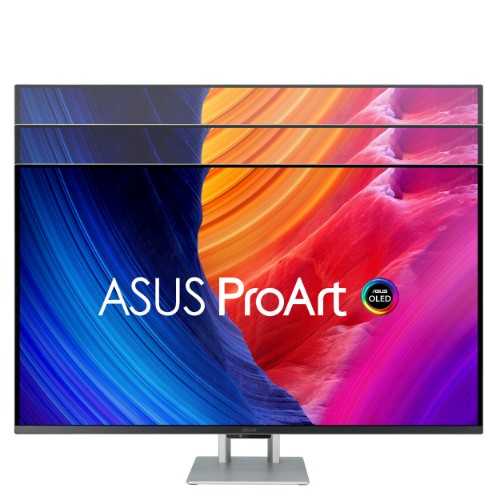 ASUS ProArt OLED PA32UCDM computer monitor 80 cm (31.5") 3840 x 2160 pixels 4K Ultra HD QD-OLED Silver