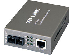 TP-Link Omada MC110CS network media converter 100 Mbit/s 1310 nm Single-mode Black