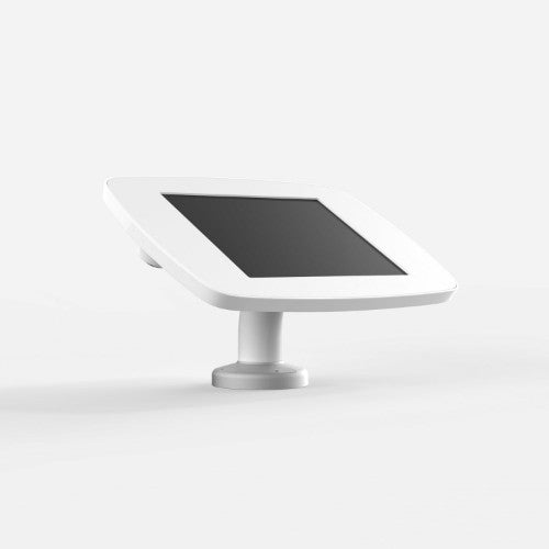 Bouncepad Original Swivel Desk | Exposed Front Camera and Home Button | White | Samsung Galaxy Tab A9 and A11 8.7 Inch (2023 - 2025)