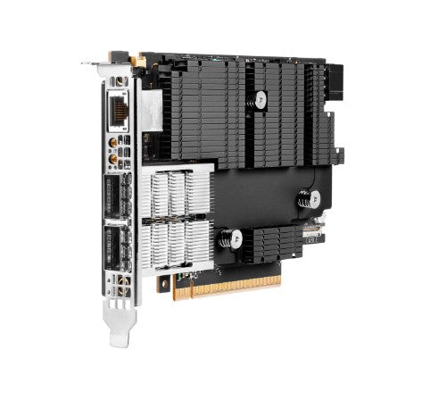 HPE InfiniBand NDR200/Ethernet 200GbE 2‑port QSFP112 PCIe5 x16 MCX755106AC‑HEAT Internal Ethernet / Fiber 200000 Mbit/s