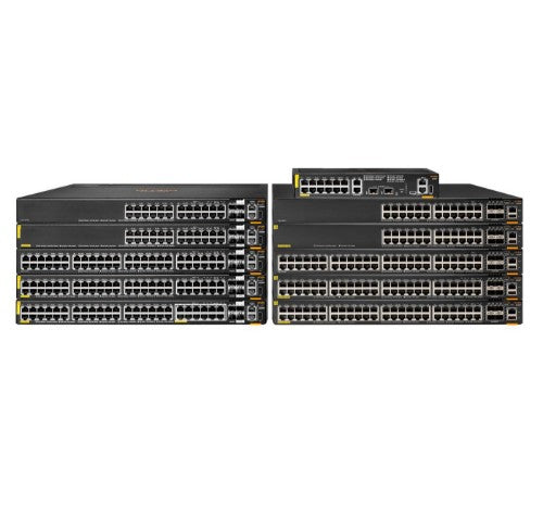 HPE Aruba Networking 6200F 12G Class4 PoE 2G/2SFP+ 139W Managed L3 Gigabit Ethernet (10/100/1000) Power over Ethernet (PoE) 1U