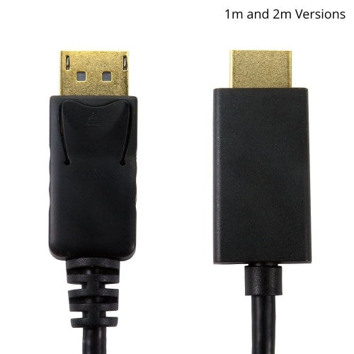 Cables Direct HDPORT-0054K-3M video cable adapter DisplayPort HDMI Black