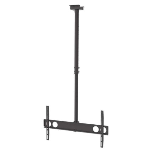Manhattan Ceiling Mount for TV & Monitors, For screens: 37" to 75", Adjustable height: 105-156 cm, VESA compatability: all between 200x200 to 800x400mm - check the dimensions of the four mounting holes on back of screen to ensure it fits, Max 50kg, LFD,Br