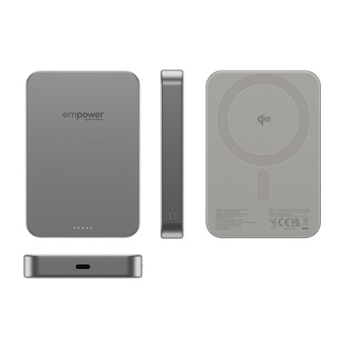 PanzerGlass empower™ by ® empower™ Bank | 10000mAh | Titanium