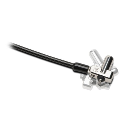 Kensington N17 Keyed Dual Head Laptop Lock for Wedge-Shaped Slots — Like Keyed