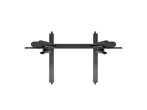 Multibrackets M Public Display Stand 180 Dual Pillar Wheelbase Black