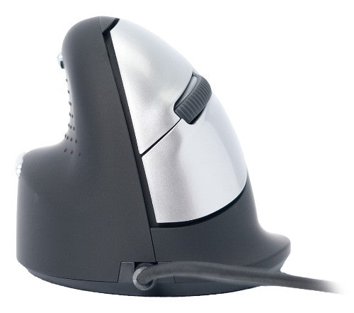 R-Go Tools Ergonomic mouse R-Go HE Break with break software, medium (hand size 165-185 mm), left-handed, Wired, black