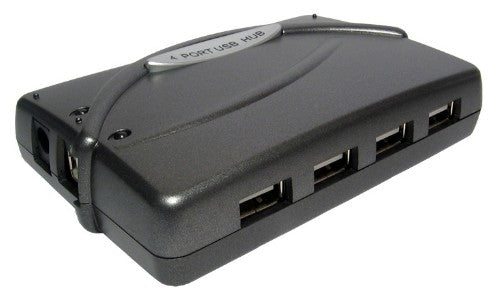 Cables Direct NLUSB2-222 interface hub 480 Mbit/s Black