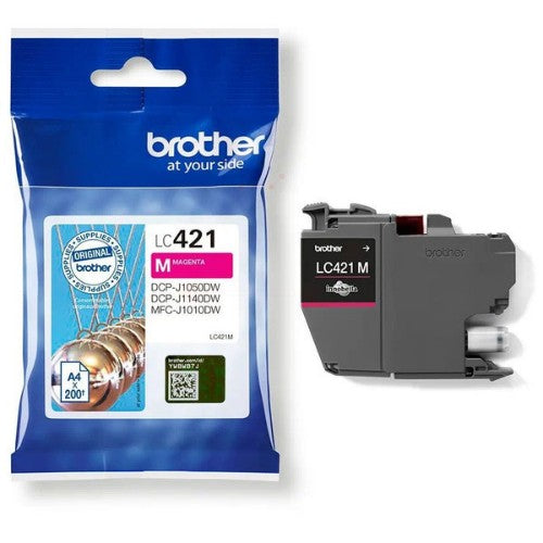 Brother LC-421M Ink cartridge magenta, 200 pages for Brother DCP-J 1050