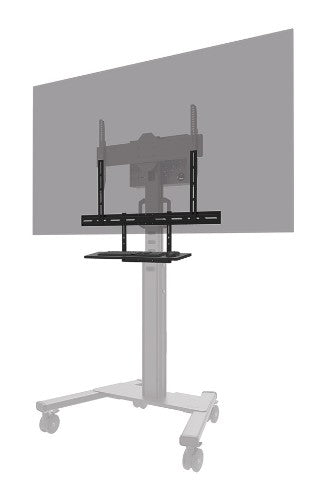 Neomounts AV40-500BL Keyboard shelf kit 43-110" - VESA - max 2,5 kg - universal