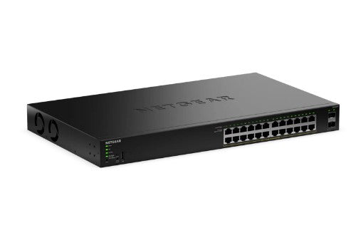 NETGEAR GS324TPv2 Managed L2/L3 Gigabit Ethernet (10/100/1000) Power over Ethernet (PoE) 1U Black