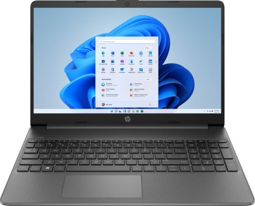 HP 15s-fq0006na Intel® Pentium® Silver N5030 Laptop 39.6 cm (15.6") Full HD 4 GB DDR4-SDRAM 128 GB SSD Wi-Fi 5 (802.11ac) Windows 11 Home in S mode Grey
