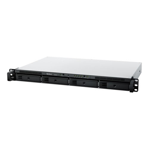 Synology RackStation RS422+ +4 x HAT3300 4TB NAS Rack (1U) Ryzen Embedded R1600 2 GB DDR4 16 TB HDD DiskStation Manager Black