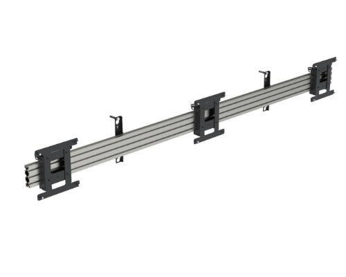 Ergonomic Solutions SpacePole Digital Signage Menu board mount, with tilt, for 3 screens (landscape) up to 43" (VESA 100 and 200)