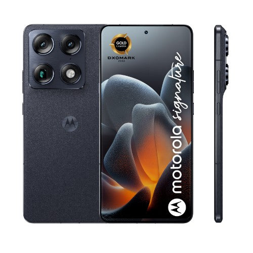 Motorola signature 17.2 cm (6.78") Dual SIM Android 16.0 5G USB Type-C 16 GB 512 GB 5200 mAh Dark Blue