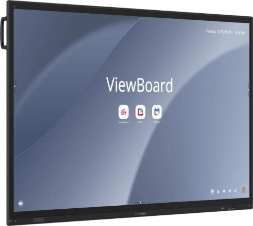 Viewsonic IFP7563-1C interactive whiteboard 190.5 cm (75") 3840 x 2160 pixels Touchscreen Black