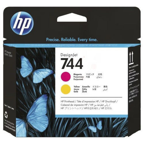 HP F9J87A/744 Printhead magenta / yellow for HP DesignJet Z 2600