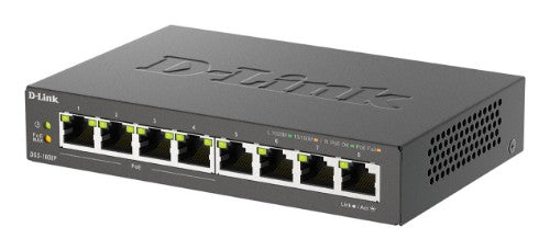 D-Link 8-Port Gigabit PoE Unmanaged Desktop Switch