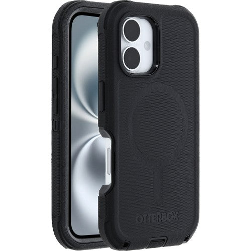 OtterBox Defender Pro for MagSafe Series for Apple iPhone 16, black - No Retail Packaging