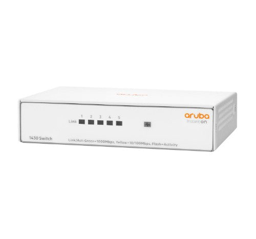 HPE Aruba Networking Aruba Instant On 1430 5G Unmanaged L2 Gigabit Ethernet (10/100/1000) White