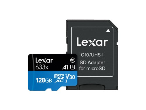 Lexar 633x 128 GB MicroSDXC UHS-I Class 10