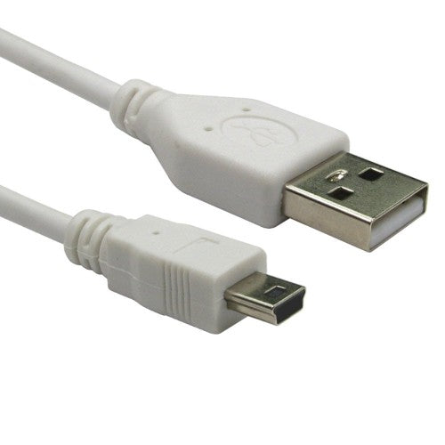Cables Direct 99CDL2-0621-WT USB cable 1 m USB 2.0 USB A Mini-USB B White