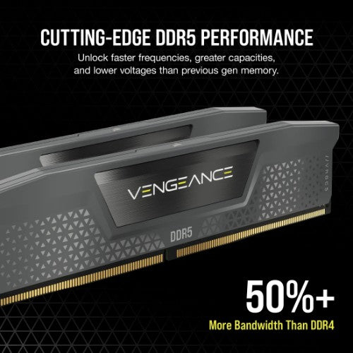Corsair Vengeance 32GB (2x16GB) DDR5 DRAM 6000MT/S CL38 Memory Kit — GREY
