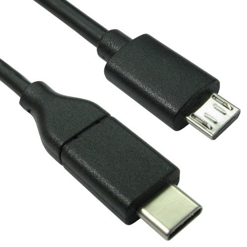 Cables Direct USB3C-862 USB cable 2 m USB 2.0 USB C Micro-USB B Black