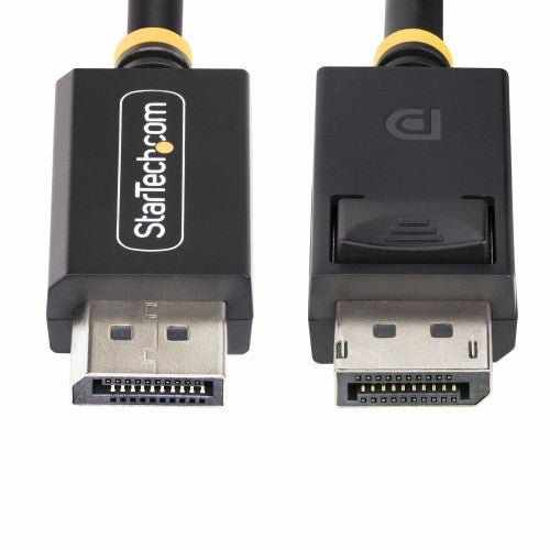 StarTech.com 1m DisplayPort 2.1 Cable, VESA Certified DP80 DisplayPort Cable w/UHBR20/HDR/DSC 1.2a/HDCP 2.2, 16K/8K 60Hz, 4K 240Hz, 80Gbps, DP 2.1 Cable, UHD Monitor Cord, M/M