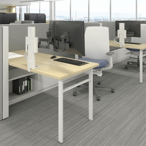 Ergotron TRACE 45-658-251 monitor mount / stand 68.6 cm (27") White Desk